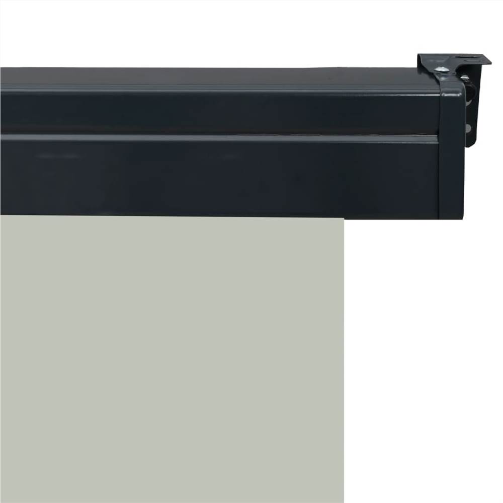 Balcony Side Awning 80x250 cm Grey