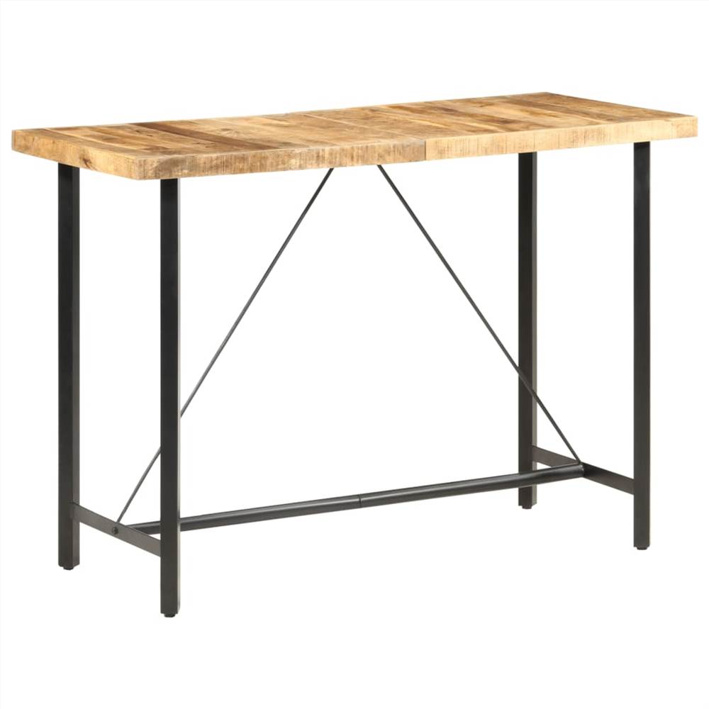 

Bar Table 150x70x107 cm Rough Mango Wood