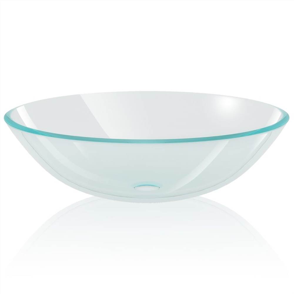 Basin Tempered Glass 42 cm Transparent
