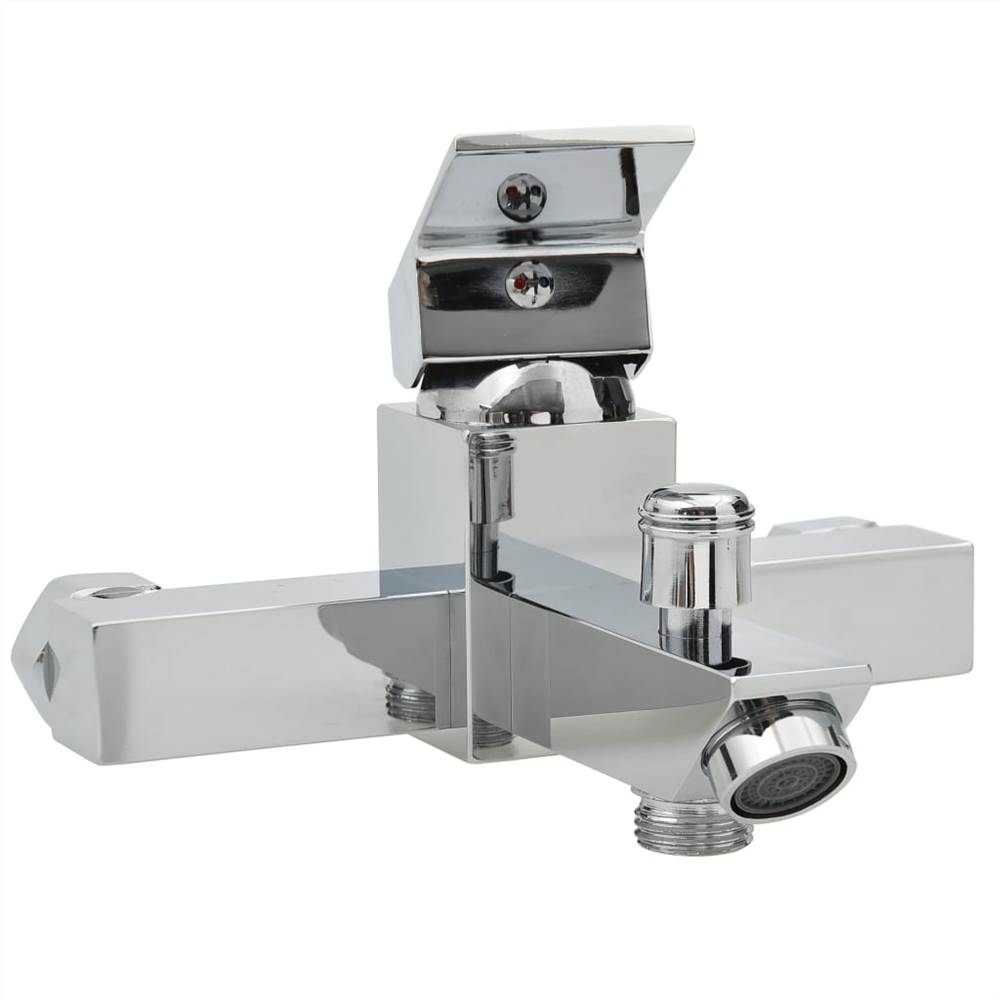 Bath Mixer with Thermostat Chrome