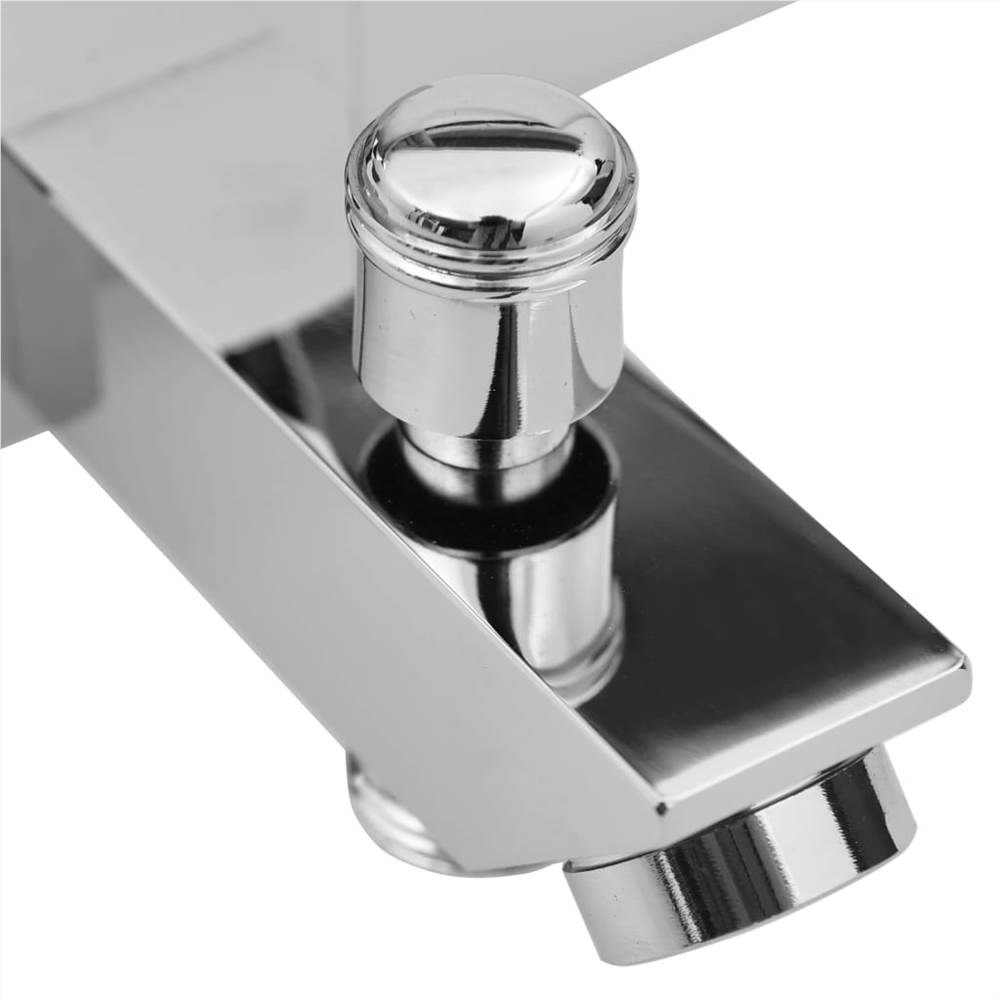 Bath Mixer with Thermostat Chrome
