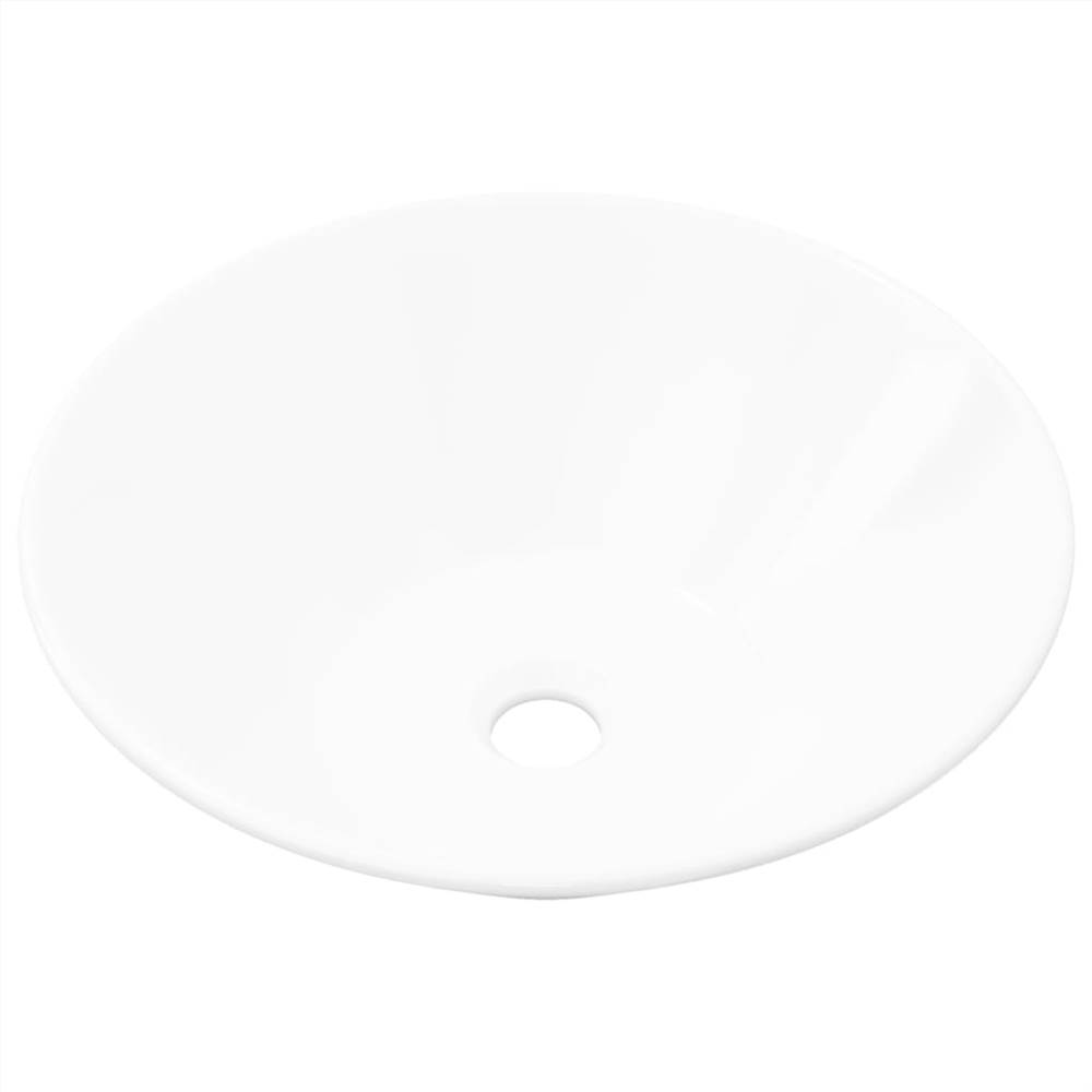 Bathroom Porcelain Ceramic Sink Art Basin Bowl White 9 Bathroom Porcelain Ceramic Sink Art Basin Bowl White