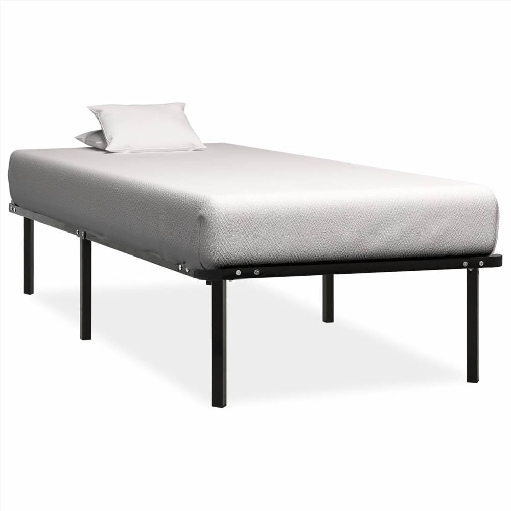 

Bed Frame Black Metal 90x200 cm