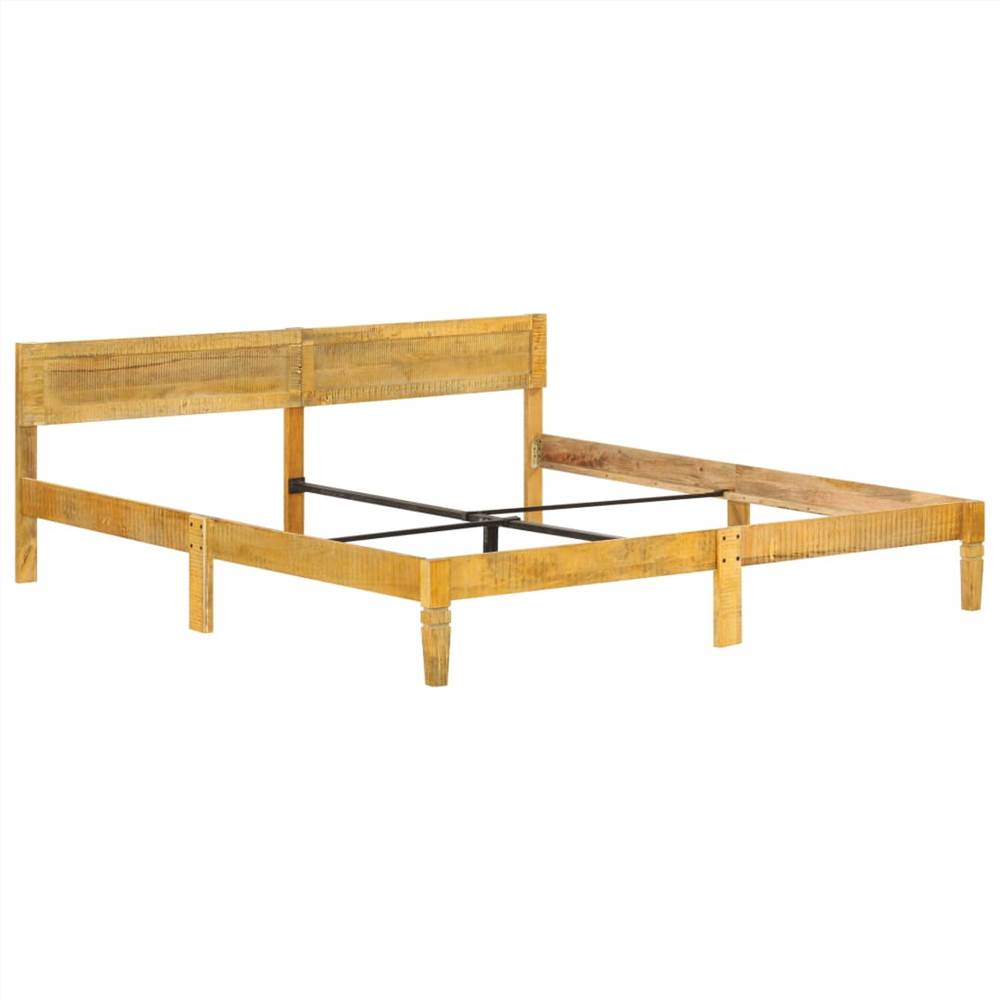Bed Frame Solid Mango Wood 200 cm