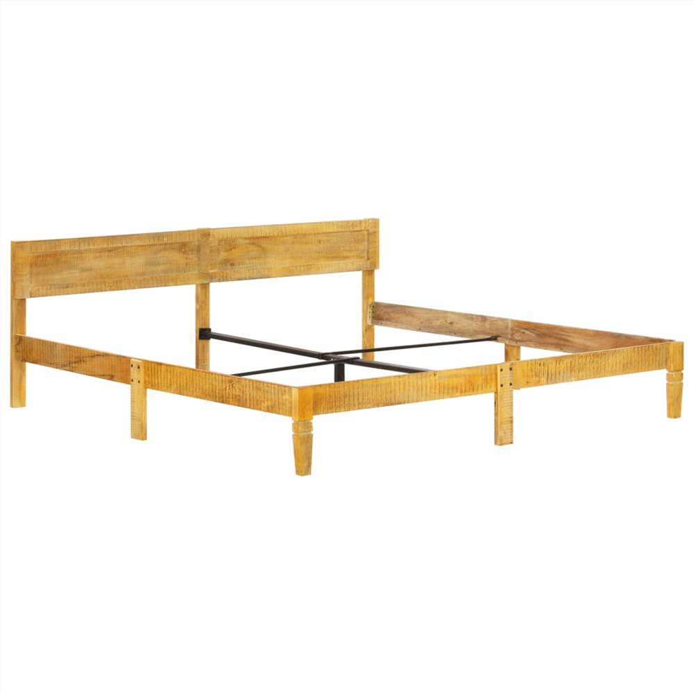 Bed Frame Solid Mango Wood 200 cm