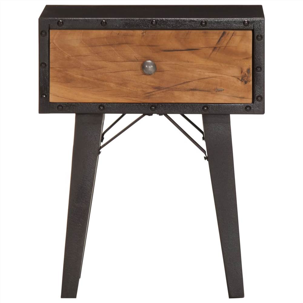 Bedside Cabinet 40x30x50 cm Solid Reclaimed Wood