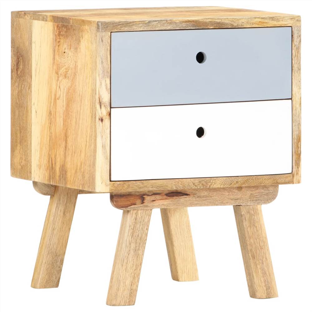 

Bedside Cabinet 40x35x50 cm Solid Mango Wood