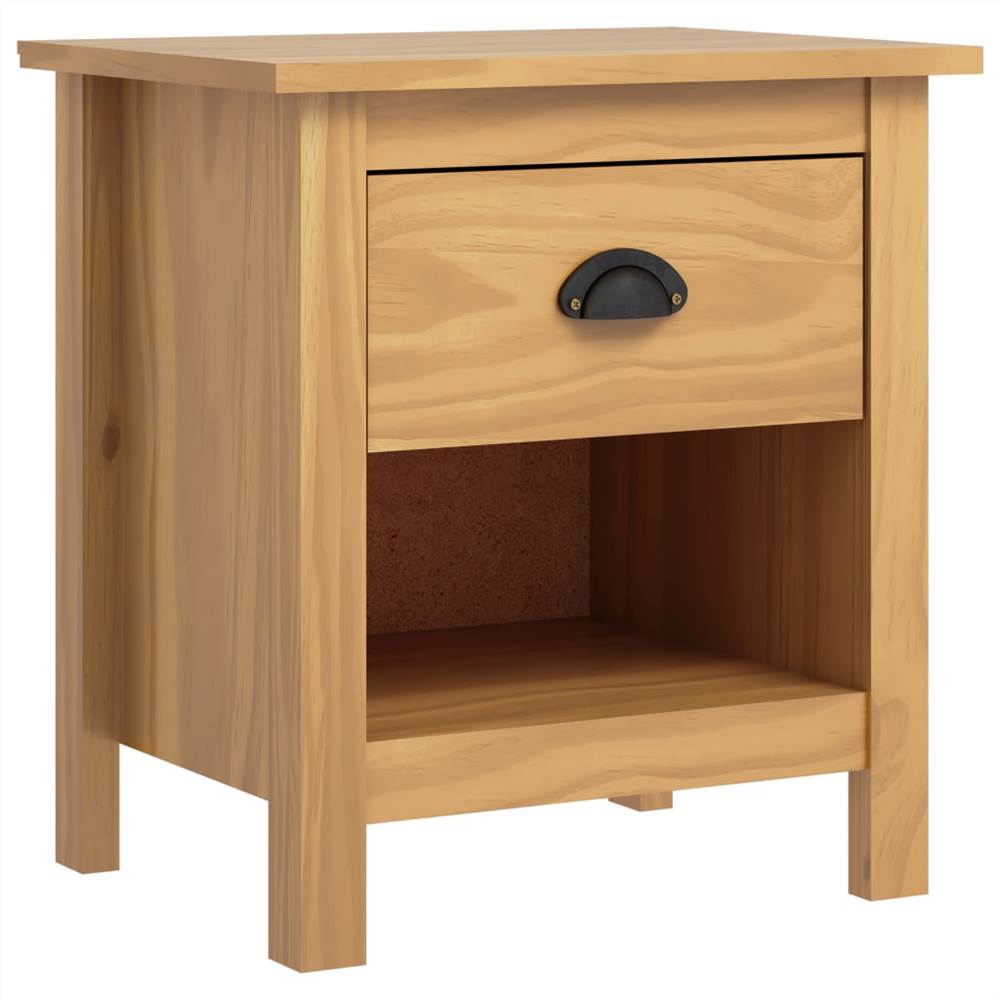 

Bedside Cabinet Hill Range 46x35x49.5 cm Solid Pine Wood