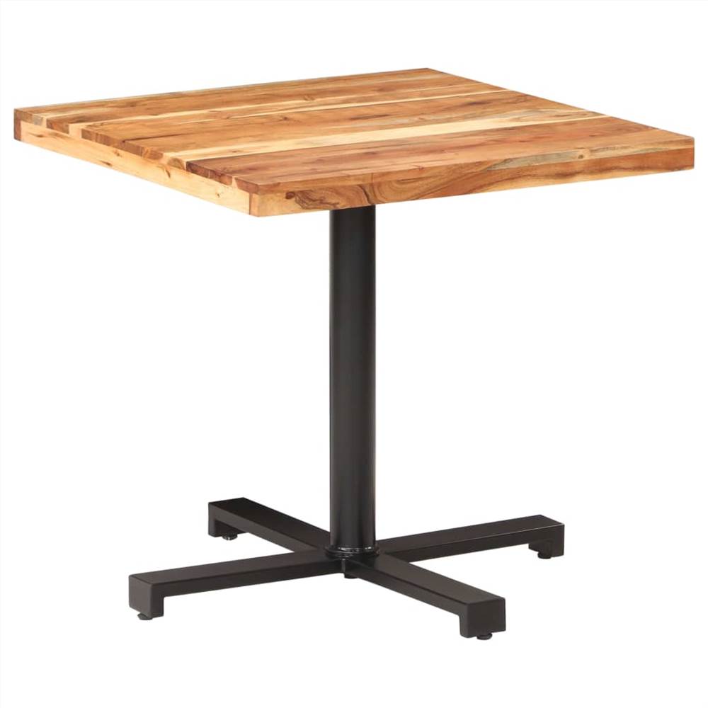 

Bistro Table Square 80x80x75 cm Solid Acacia Wood