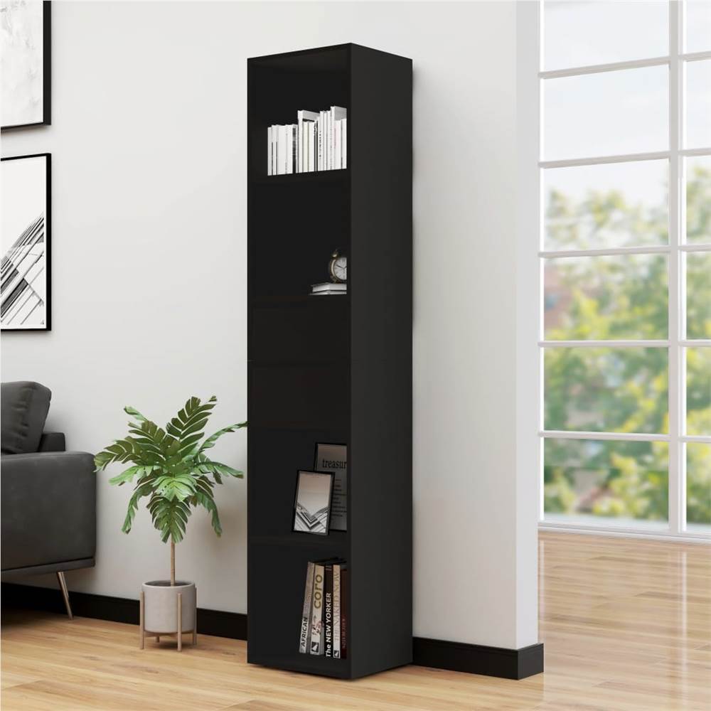 

Book Cabinet Black 36x30x171 cm Chipboard