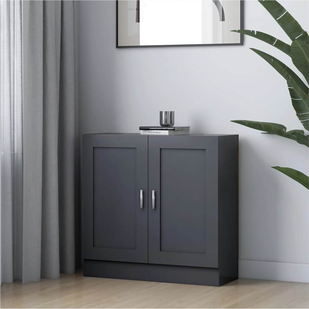 

Book Cabinet Grey 82.5x30.5x80 cm Chipboard