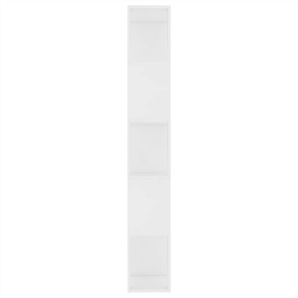 Book Cabinet/Room Divider White 45x24x159 cm Chipboard