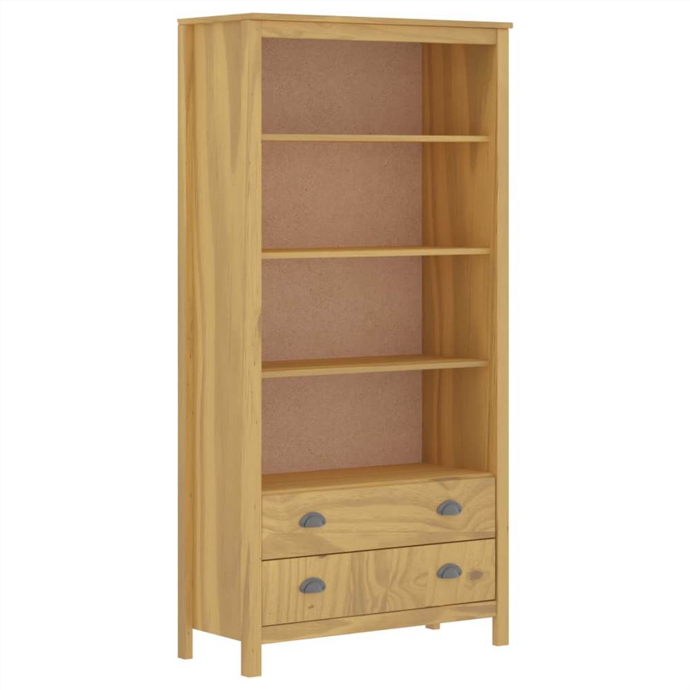 

Bookcase Hill Range Honey Brown 85x37x170.5 cm Solid Pine Wood