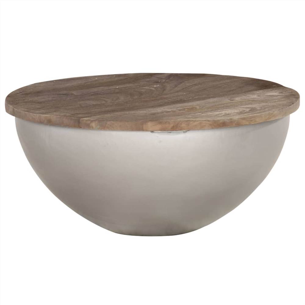 Bowl Shaped Coffee Table Ø60 cm Solid Mango Wood