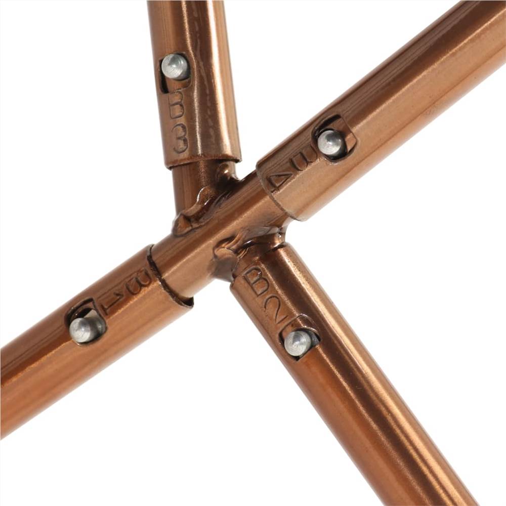 Butterfly Chair Brown And White Genuine Goat Leather 12 Butterfly Chair Brown and White Genuine Goat Leather