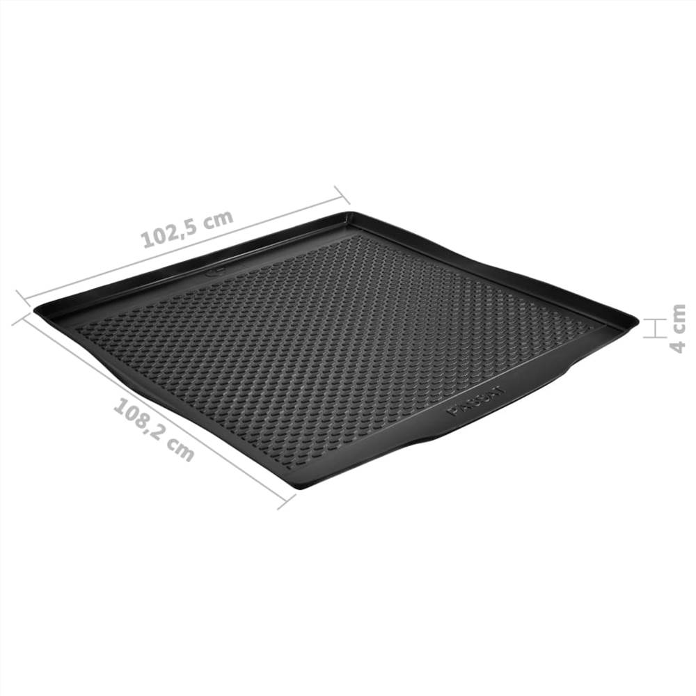 Car Boot Mat for VW Passat B8 Sedan (2014) Rubber