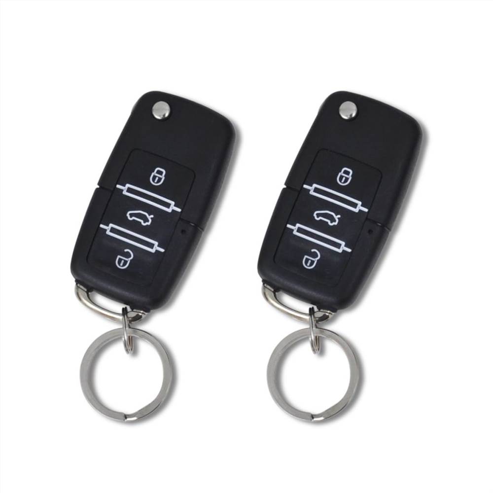 Car Central Door Locking Set with 2 Remote Keys VW Skoda Audi