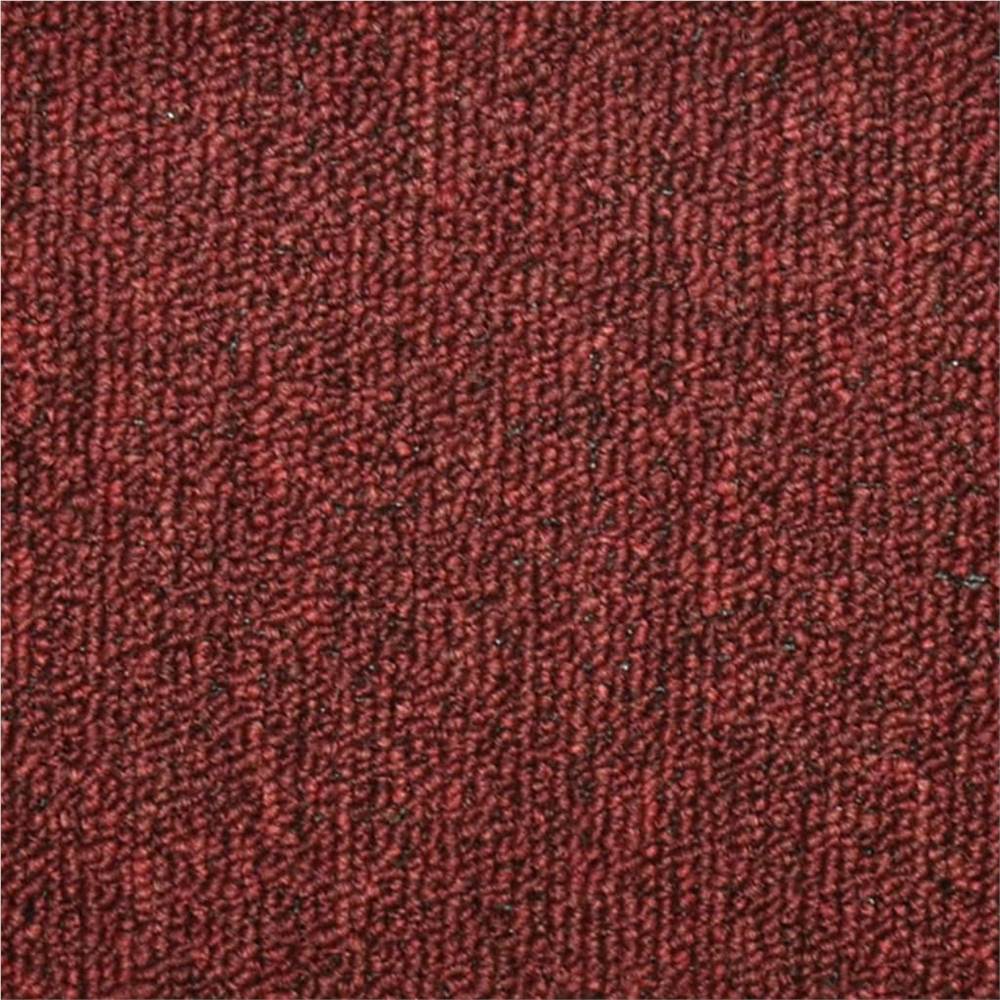 Carpet Stair Treads 15 pcs Red 65x24x4 cm