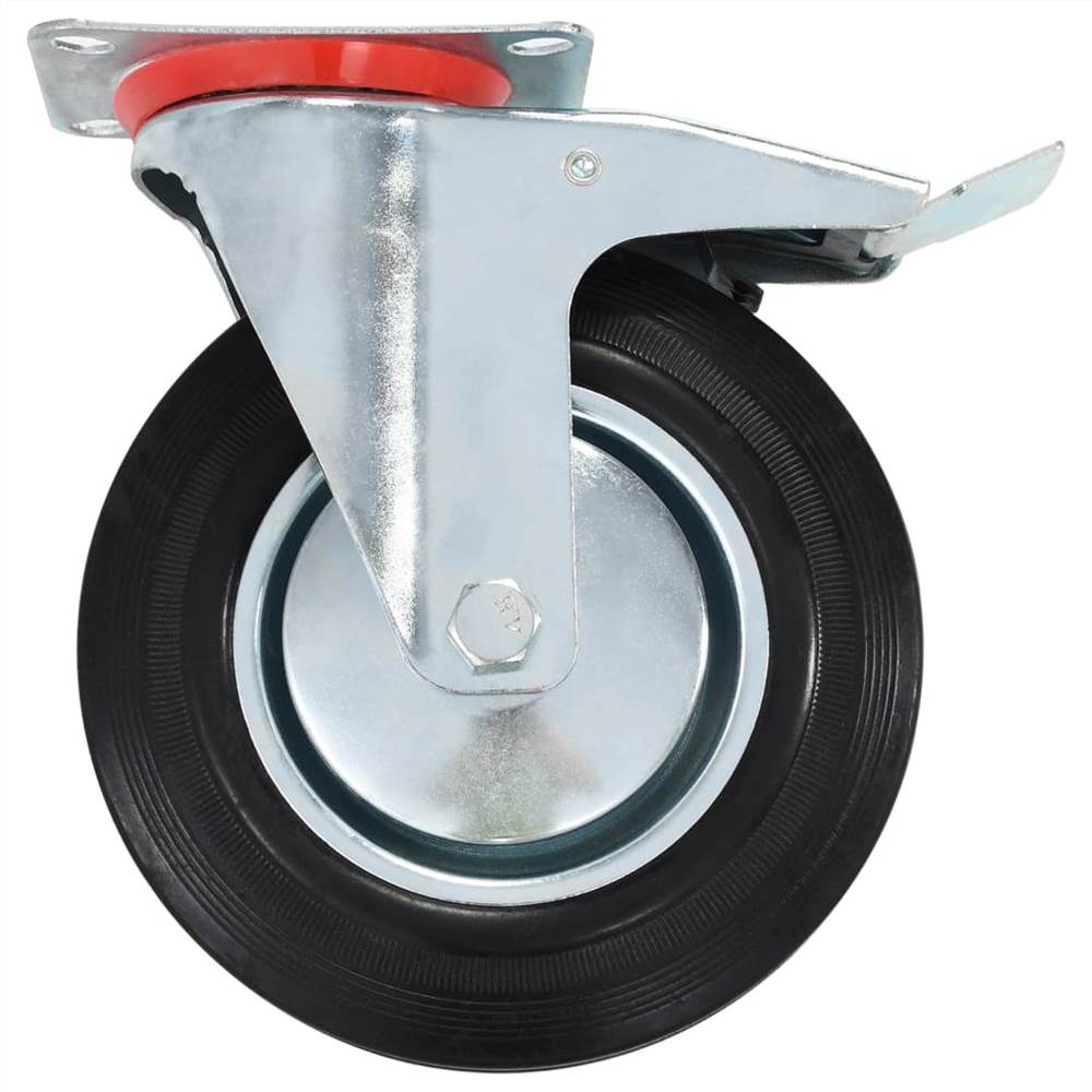 Casters 4 pcs 200 mm