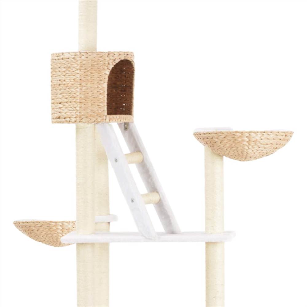 Cat Tree with Sisal Scratching Post Seagrass