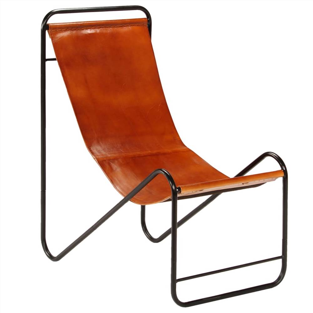 

Chair Brown Real Leather