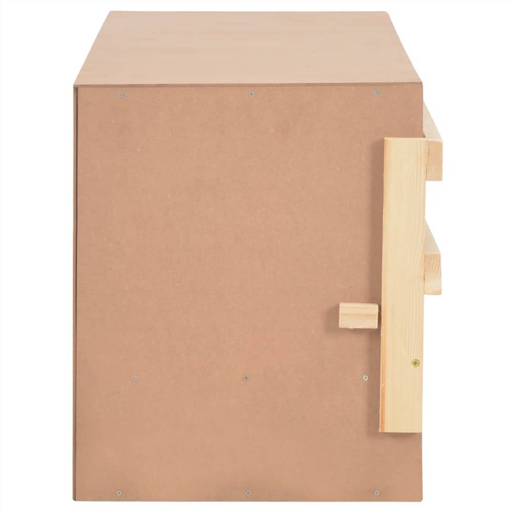 Chicken Laying Nest 5 Compartments 117x33x38 Cm Solid Pine Wood 18 Chicken Laying Nest 5 Compartments 117x33x38 cm Solid Pine Wood