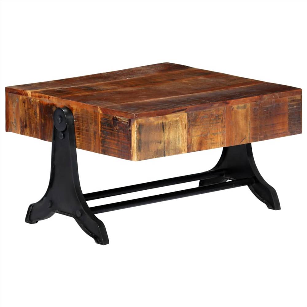 

Coffee Table 77x70x40 cm Solid Reclaimed Wood