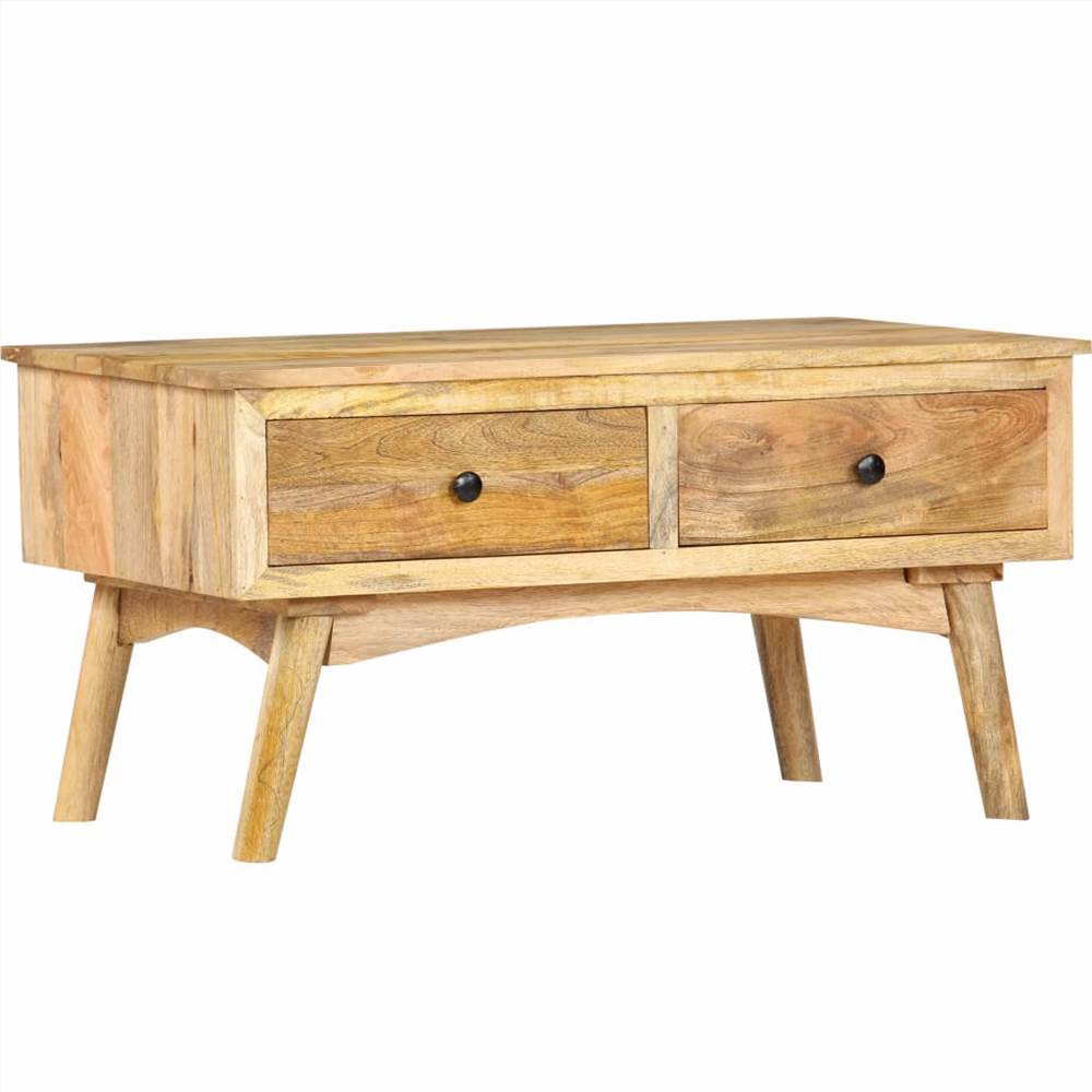 

Coffee Table 82x52x42 cm Solid Mango Wood