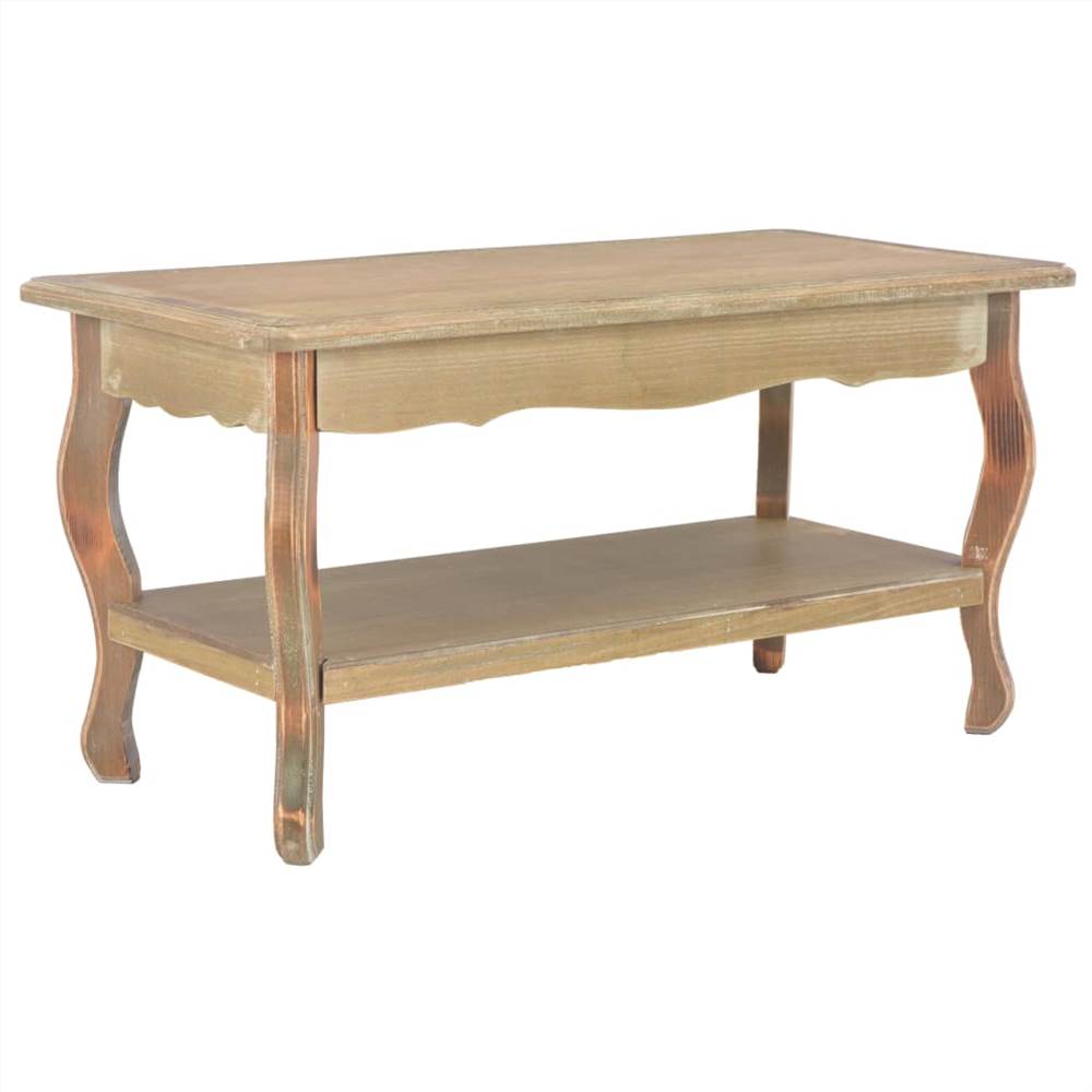 

Coffee Table 87.5x42x44 cm Solid Pine Wood