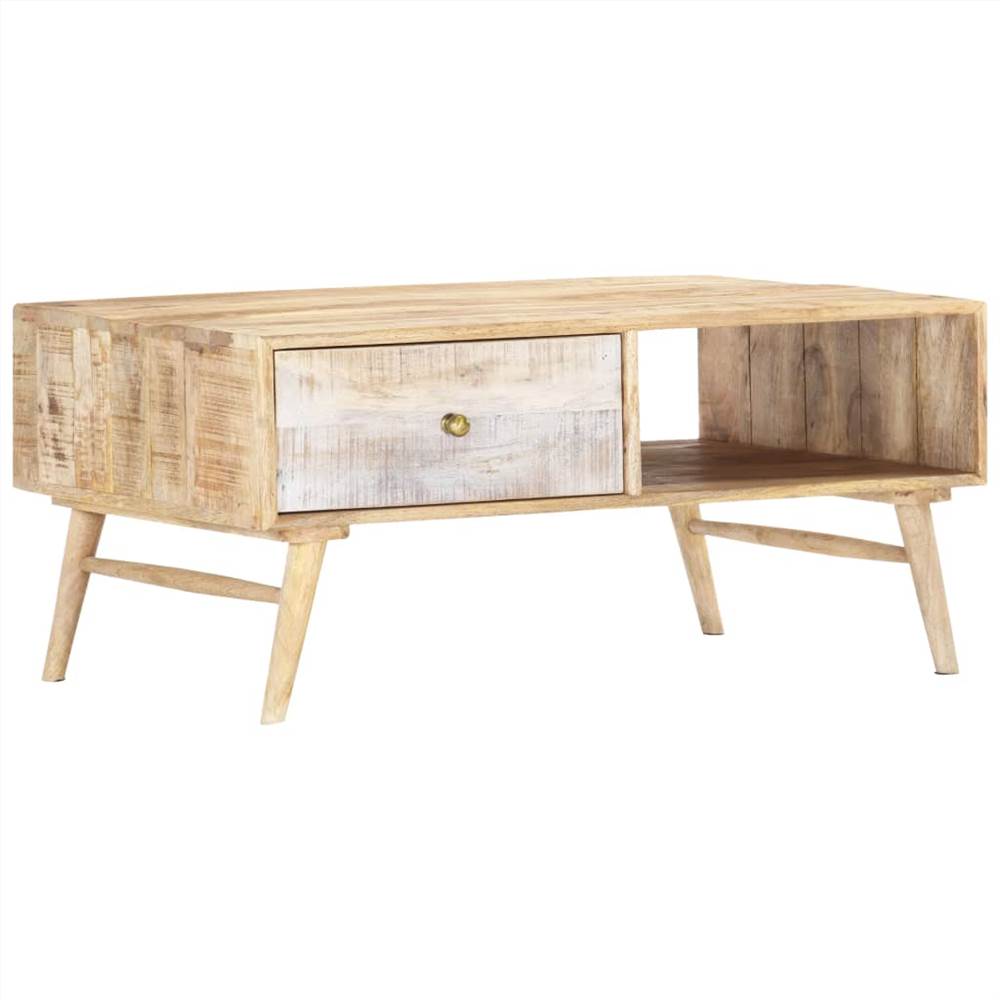 

Coffee Table 88x60x40 cm Solid Mango Wood