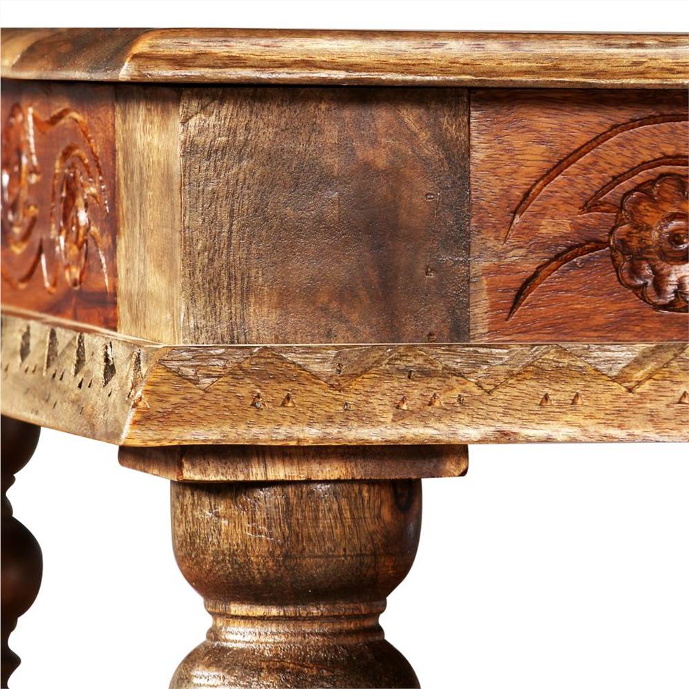 Coffee Table Solid Mango Sheesham Wood 110x60x38 cm