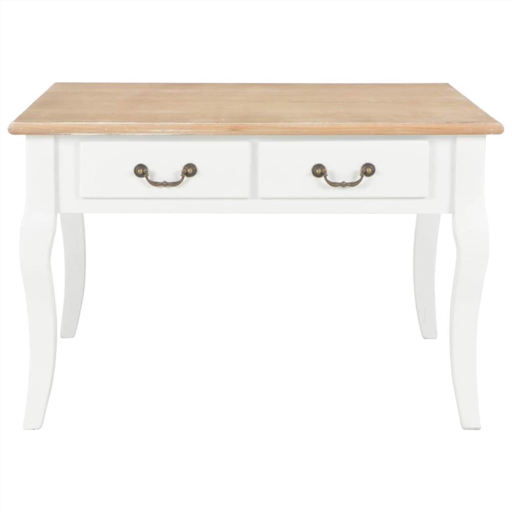 Coffee Table White 80x80x50 cm Wood