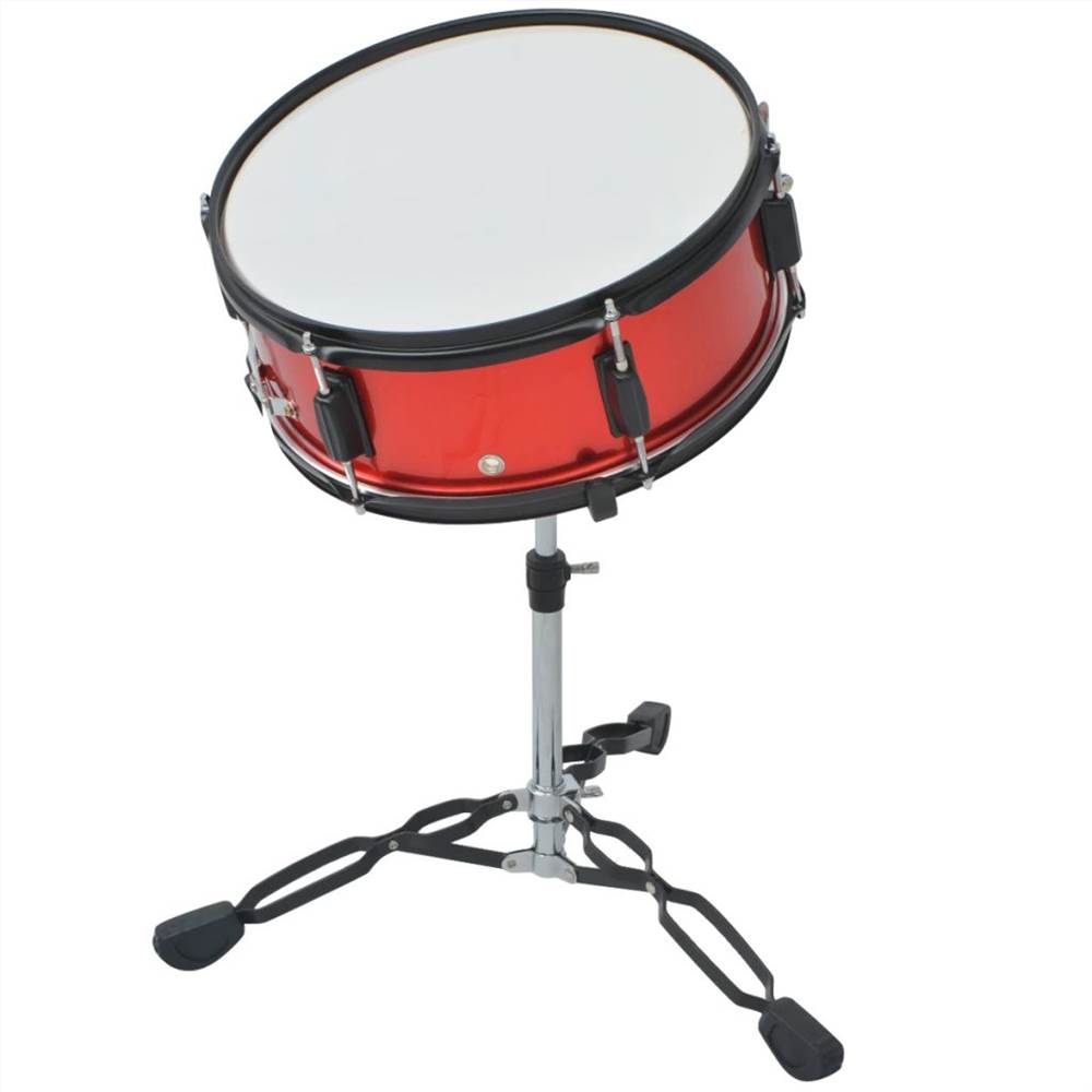 Complete Drum Kit Powdercoated Steel Red Adult