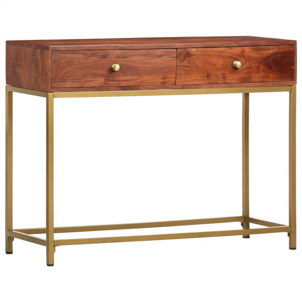 Console Table 100x35x76 cm Solid Acacia Wood