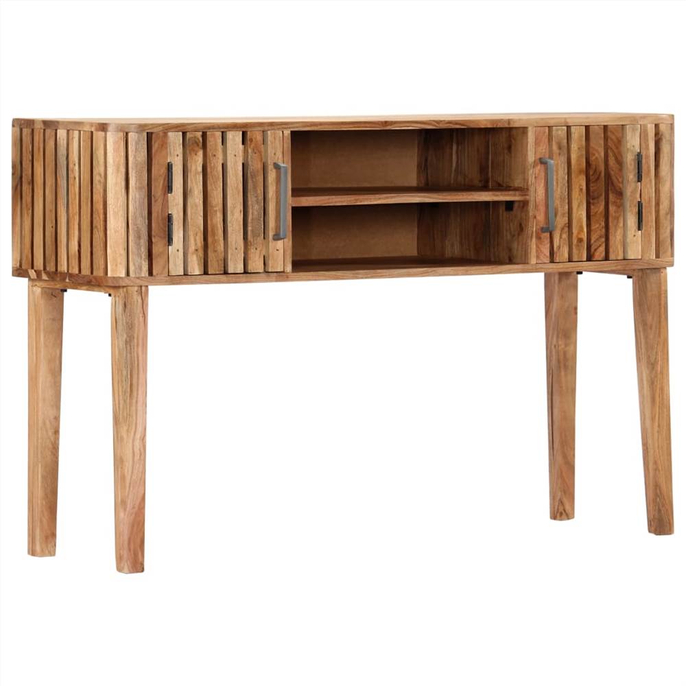 Console Table 120x35x76 cm Solid Acacia Wood