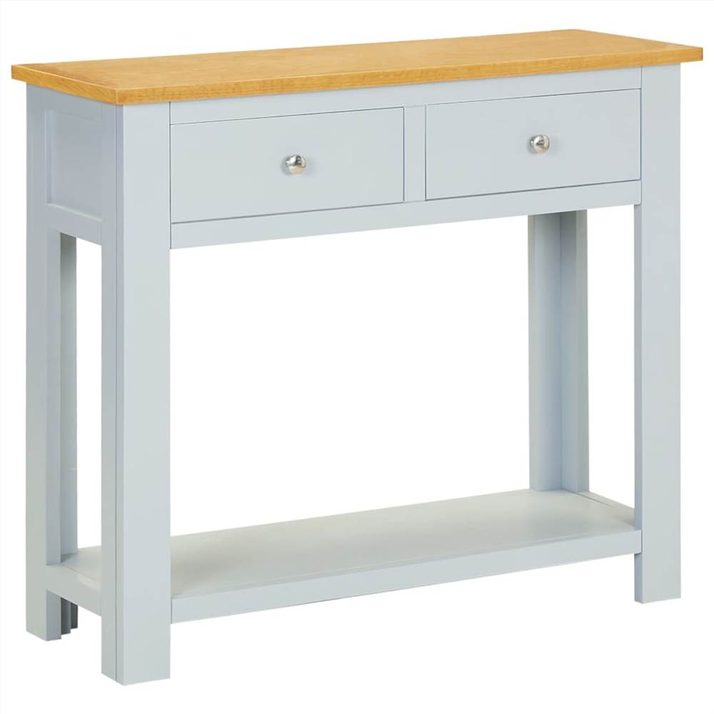 

Console Table 83x30x73 cm Solid Oak Wood