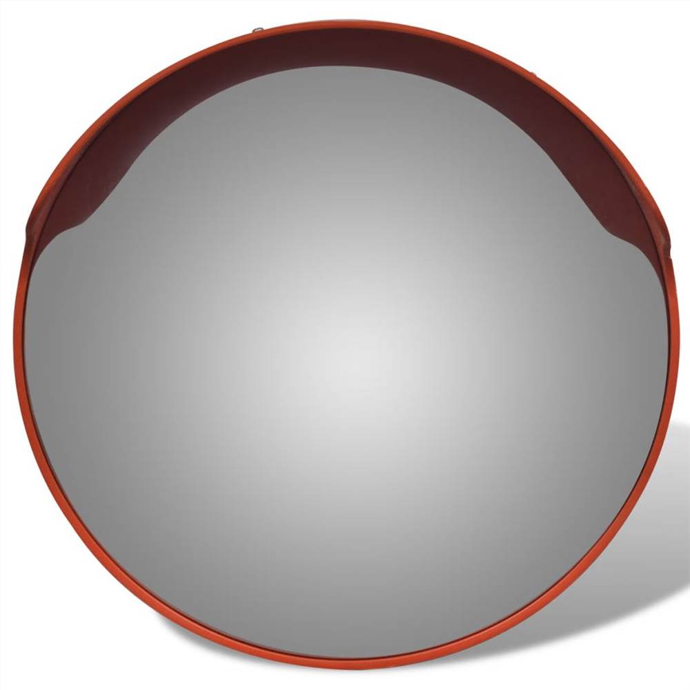 Convex Traffic Mirror PC Plastic Orange 45 Cm Outdoor 10 Convex Traffic Mirror PC Plastic Orange 45 cm Outdoor