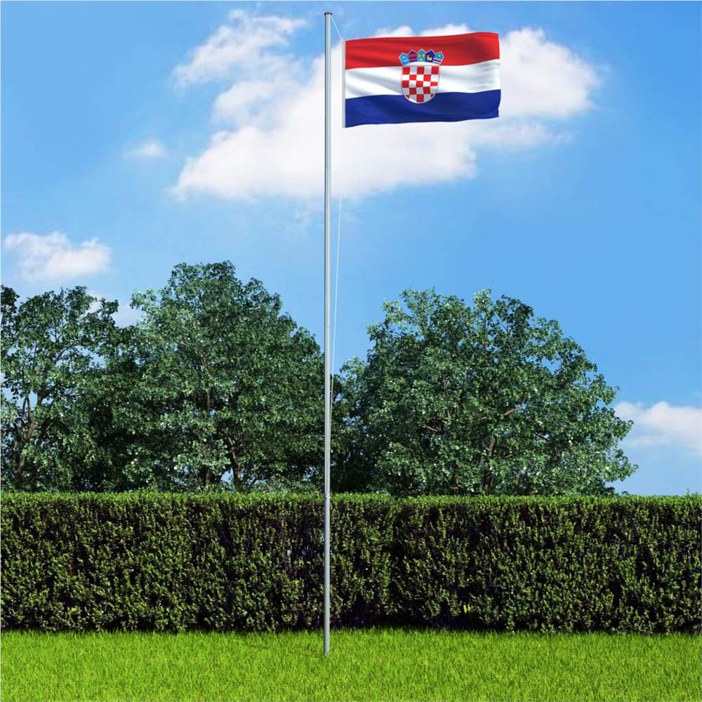

Croatia Flag and Pole Aluminium 6.2 m