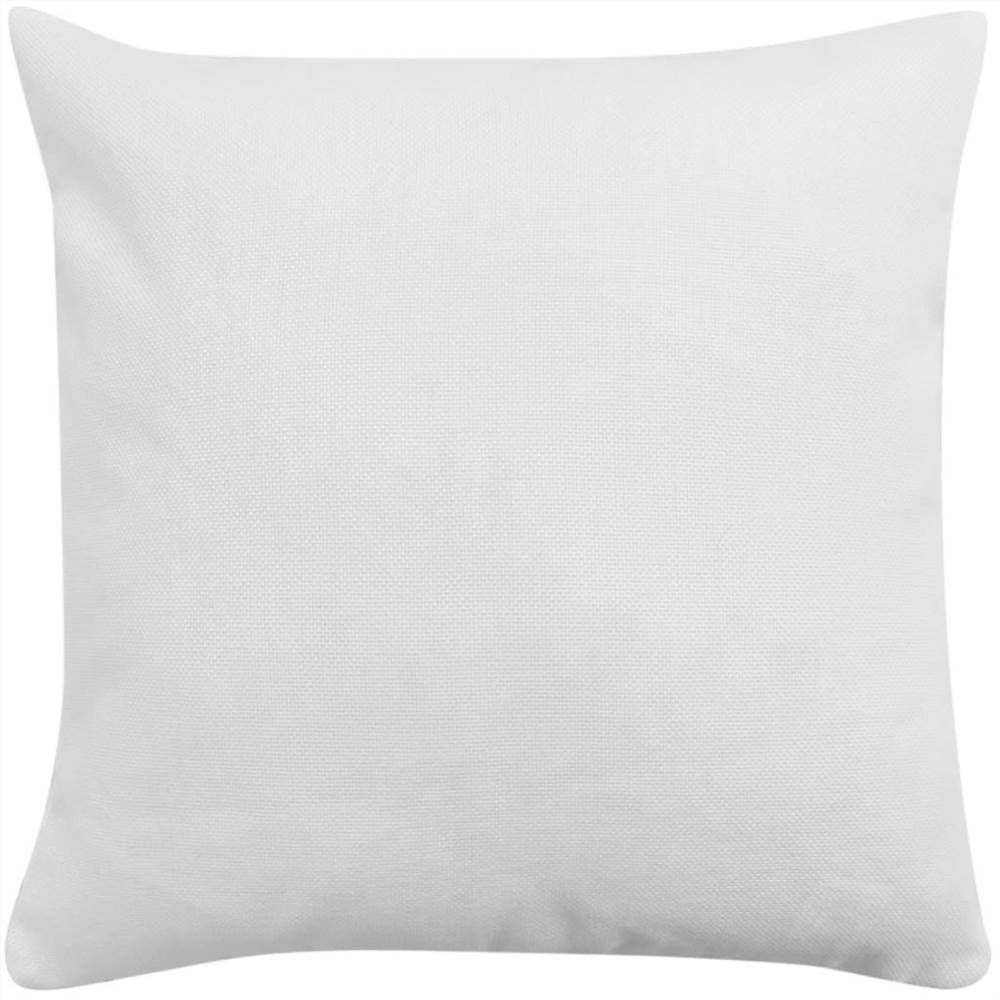 Cushion Covers 4 pcs Linen-look White 50x50 cm