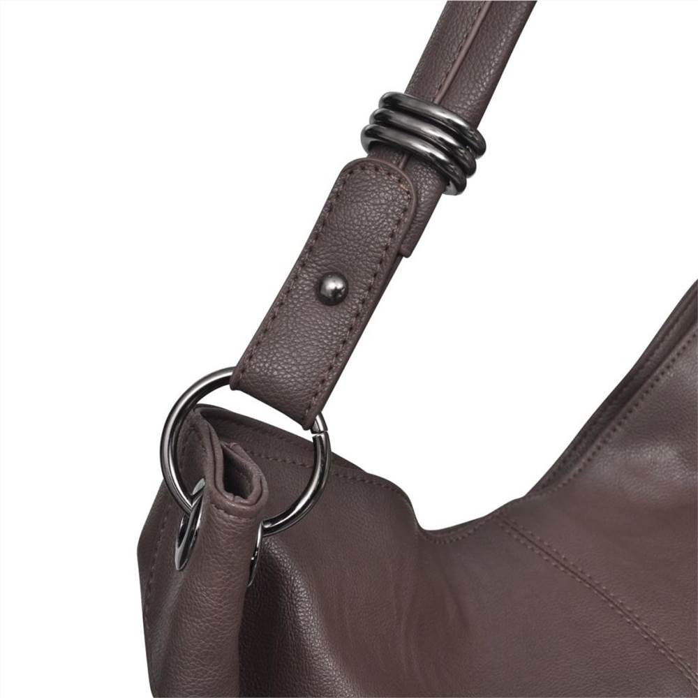 Dark Brown Large Purse