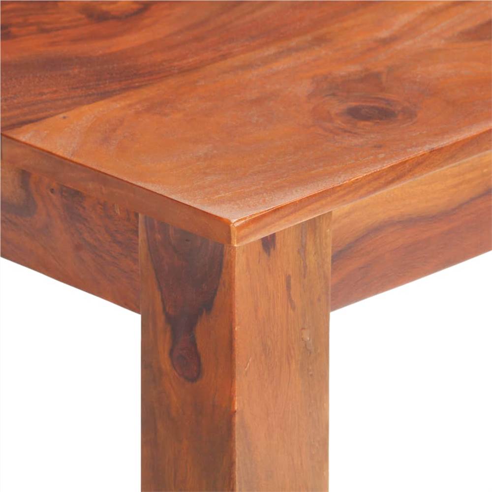 Dining Table 120x60x76 cm Solid Sheesham Wood