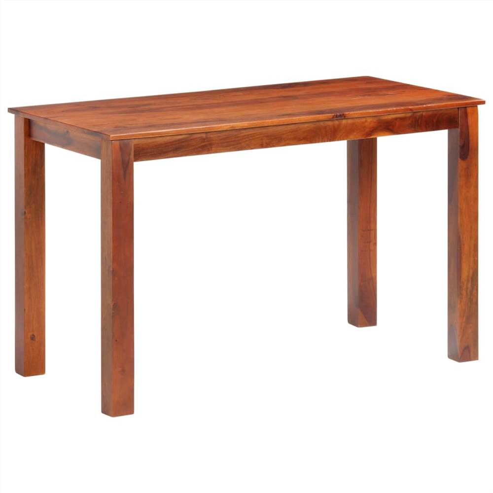 Dining Table 120x60x76 cm Solid Sheesham Wood