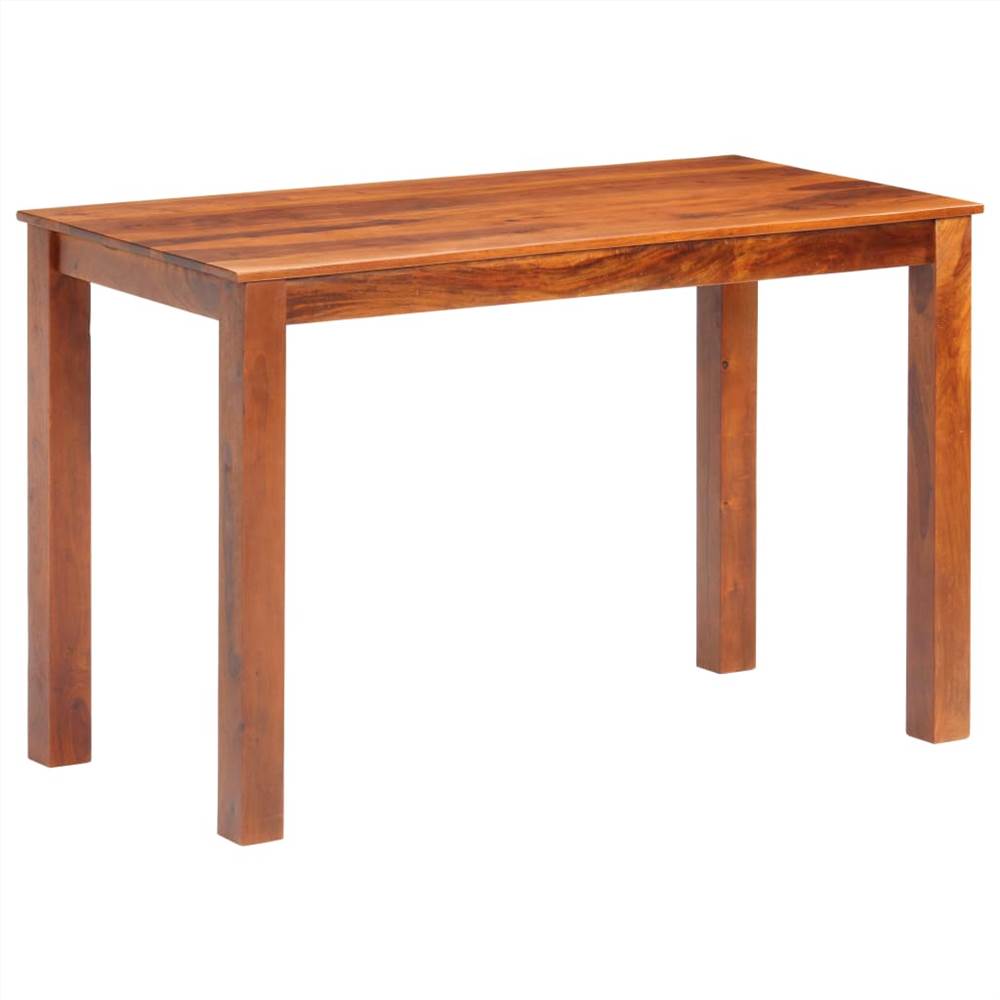 Dining Table 120x60x76 cm Solid Sheesham Wood