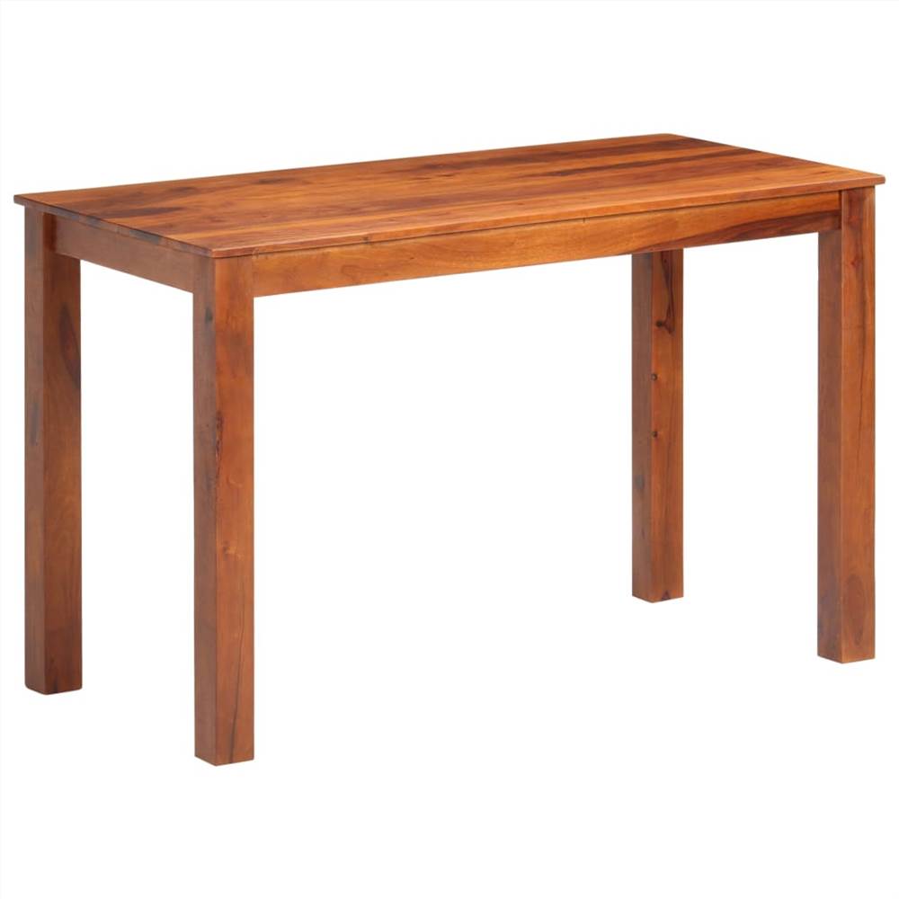 Dining Table 120x60x76 cm Solid Sheesham Wood