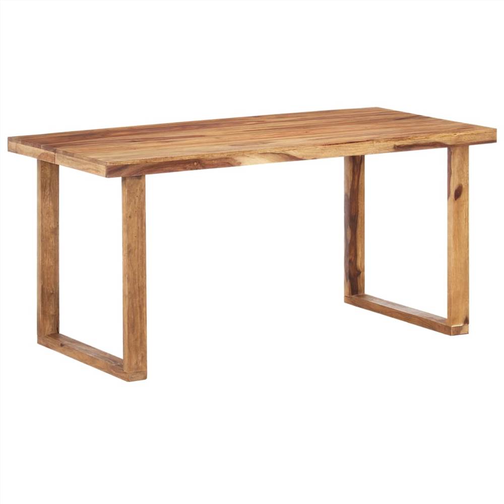 

Dining Table 160x80x76 cm Solid Sheesham Wood