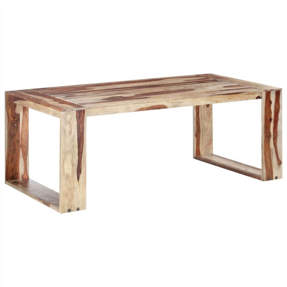 Dining Table 200x100x76 cm Solid Sheesham Wood
