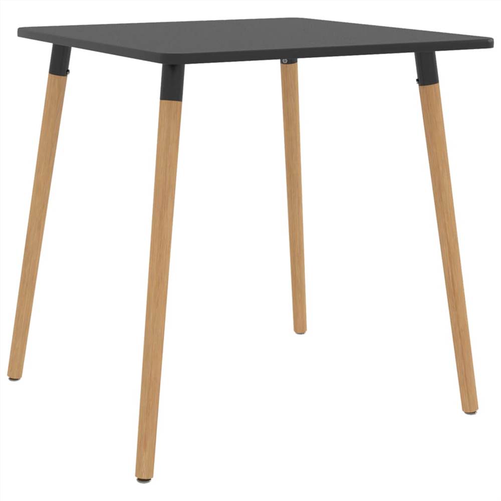 

Dining Table Grey 80x80x75 cm Metal