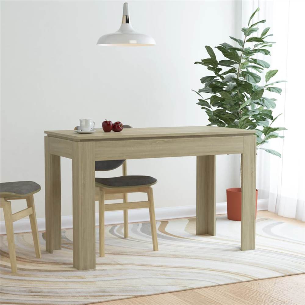 

Dining Table Sonoma Oak 120x60x76 cm Chipboard