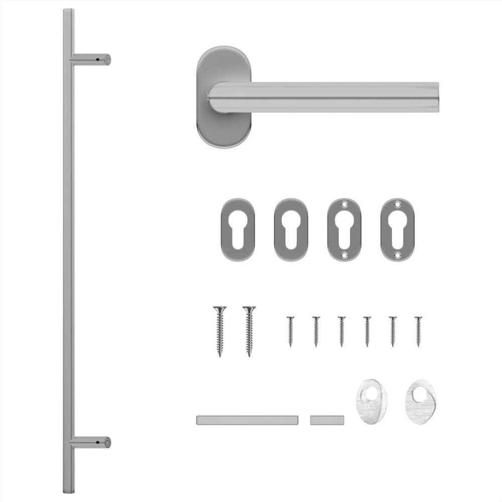 

Door Handle and Door Bar Set PZ 1000 mm Stainless Steel