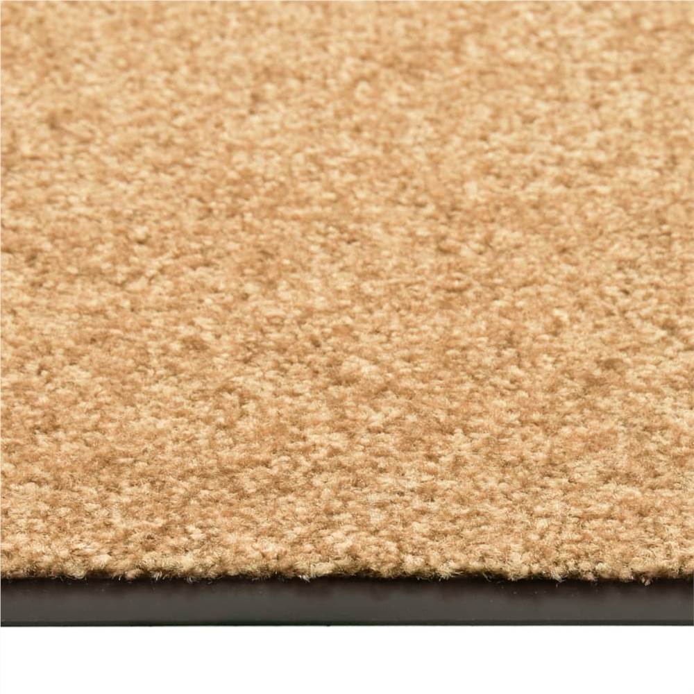 Doormat Washable Cream 40x60 cm